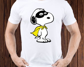 snoopy superhero shirt