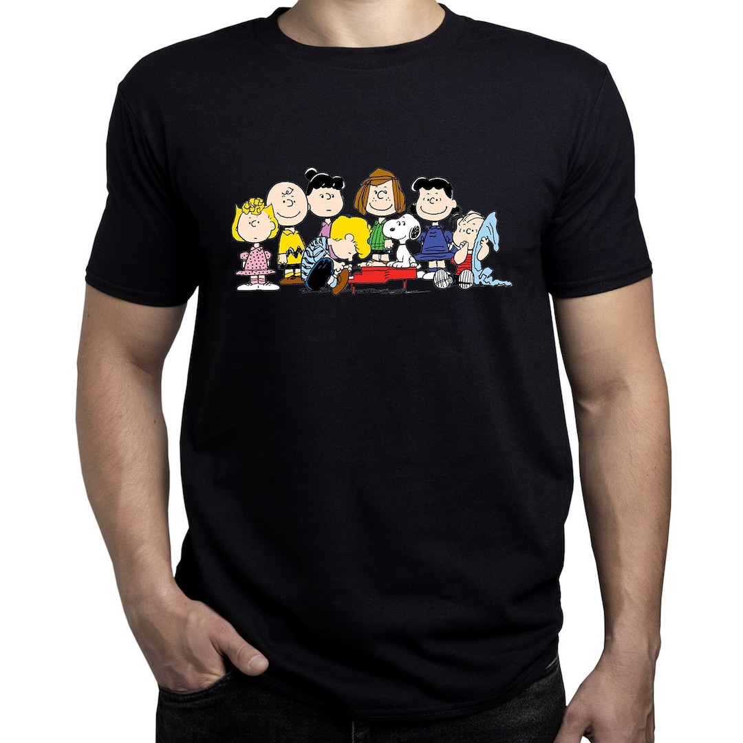 Peanuts Tshirt Peanuts Characters Shirt Snoopy T-shirt Woodstock Tee Linus  Shirt Lucy Tshirt Charlie Brown T-shirt Men's Tee T45 -  Norway