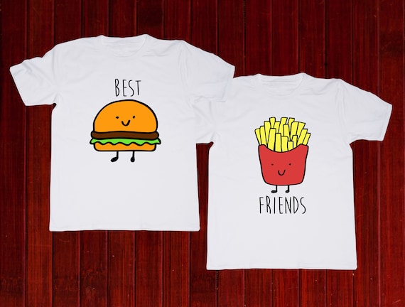 Chips T-Shirt Matching For Couples And Best Friends Chips T-Shirt Matching For Couples And Best Friends