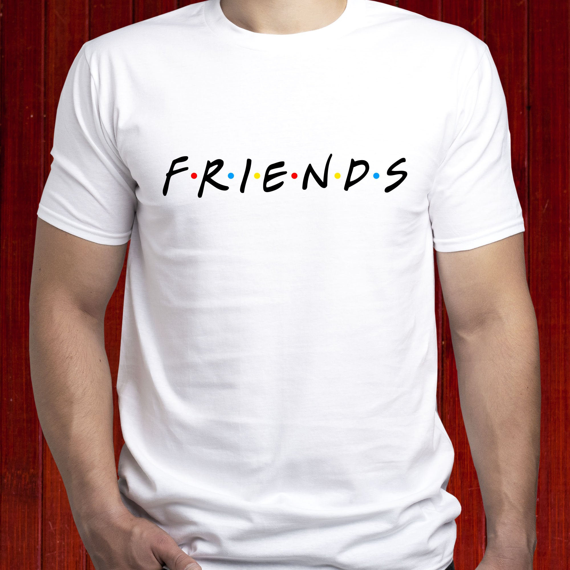 Friends Logo Tshirt/ Friends Tv Show Logo Shirt/ Friends TV Series Fan T- shirt/ Best Friend Gift/ Birthday Gift/ Mens T-shirt/ Tee/ T07 - Etsy