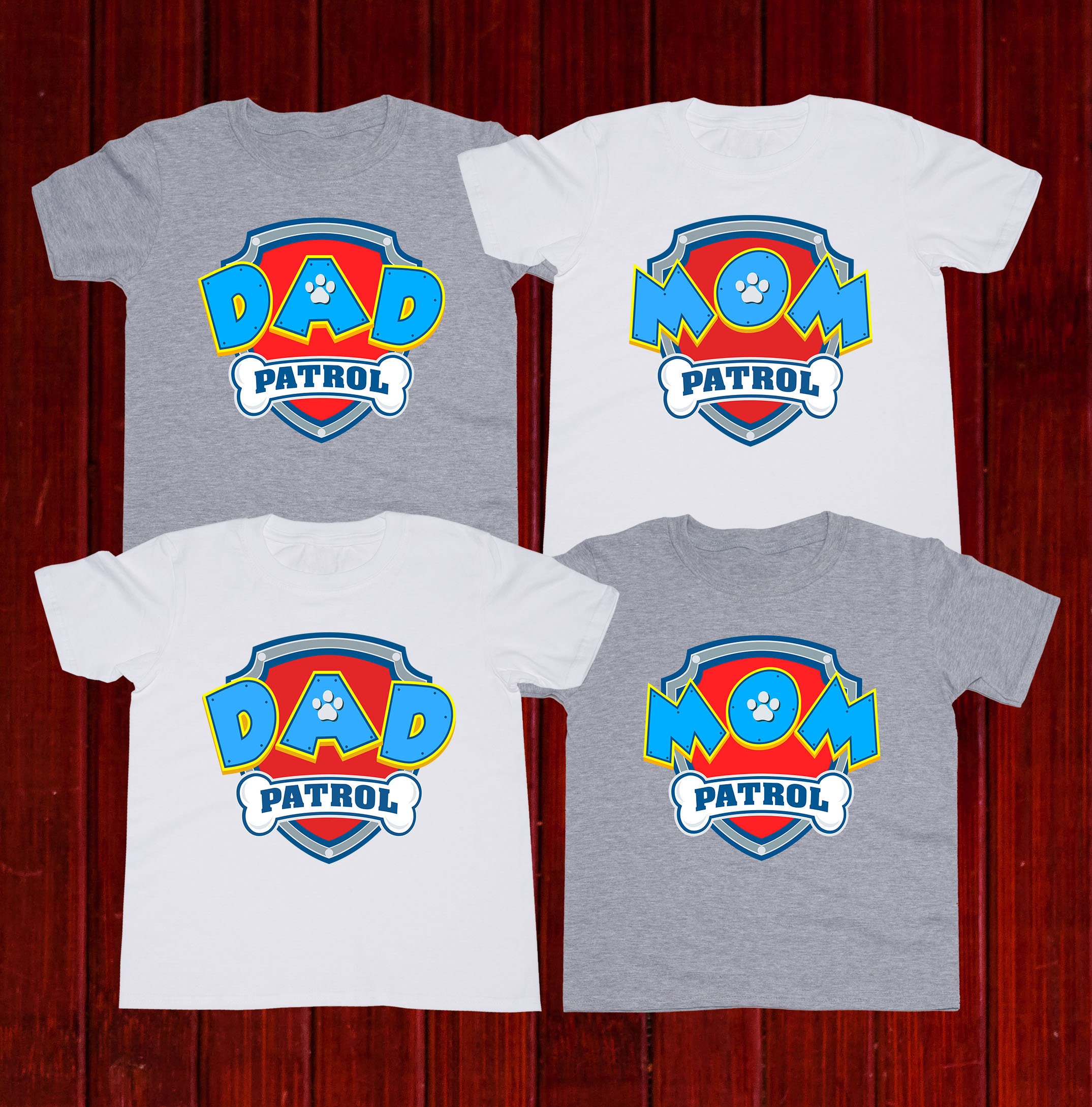 Paw Patrol Tshirt Paw Patrol Family Shirts Paw Patrol | Etsy