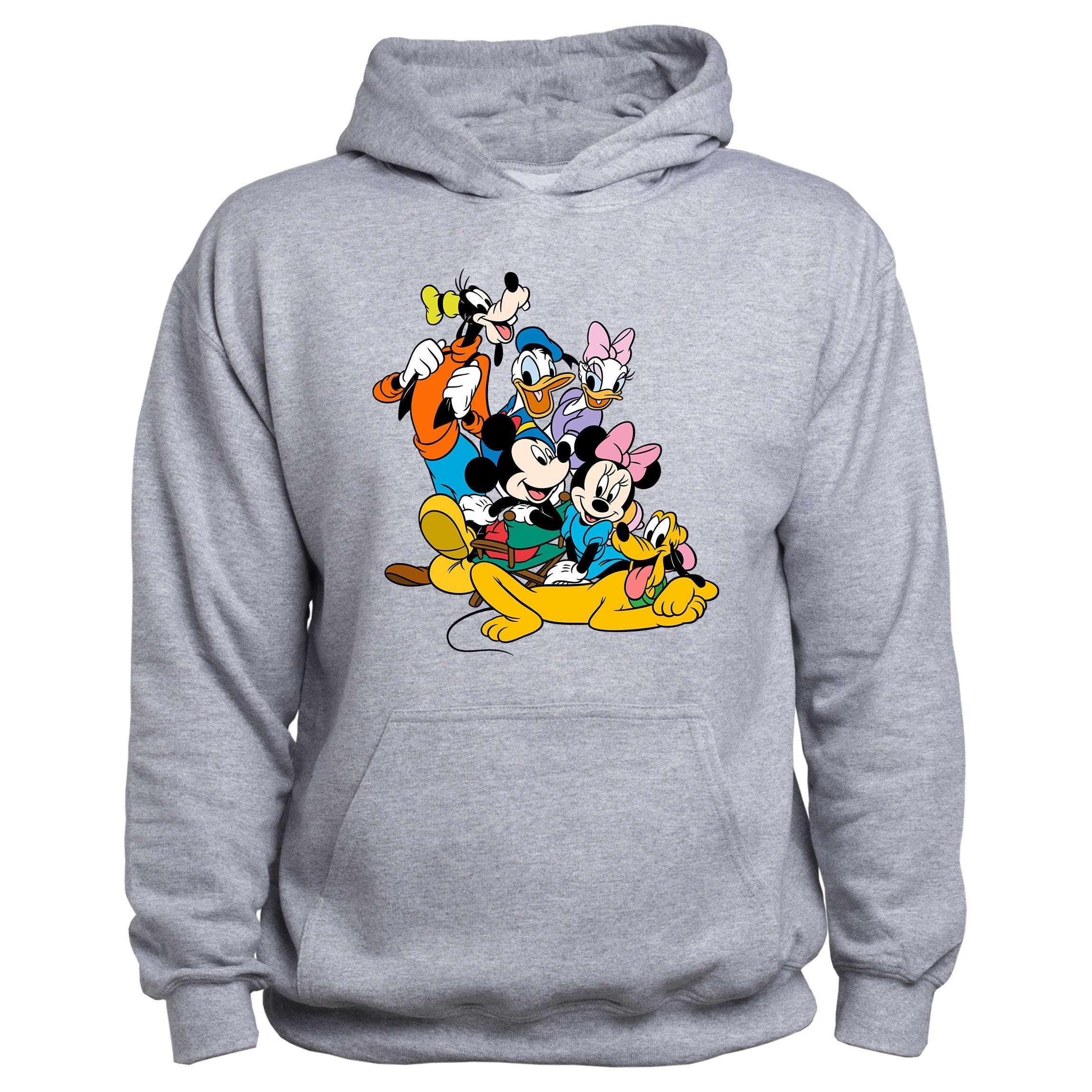 Sweat à Capuche Springfield Licence Mickey - Imprimé Garçon, Coupe Décontractée - Pull Hoodie Chaud Et Confortable