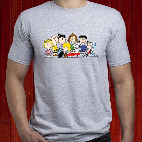 Tak Mudret klog Peanuts Tshirt Peanuts Characters Shirt Snoopy T-shirt - Etsy