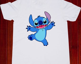 Camiseta Infantil Playeras De Lilo Y Stitch Camisa Stitch/ Camisa