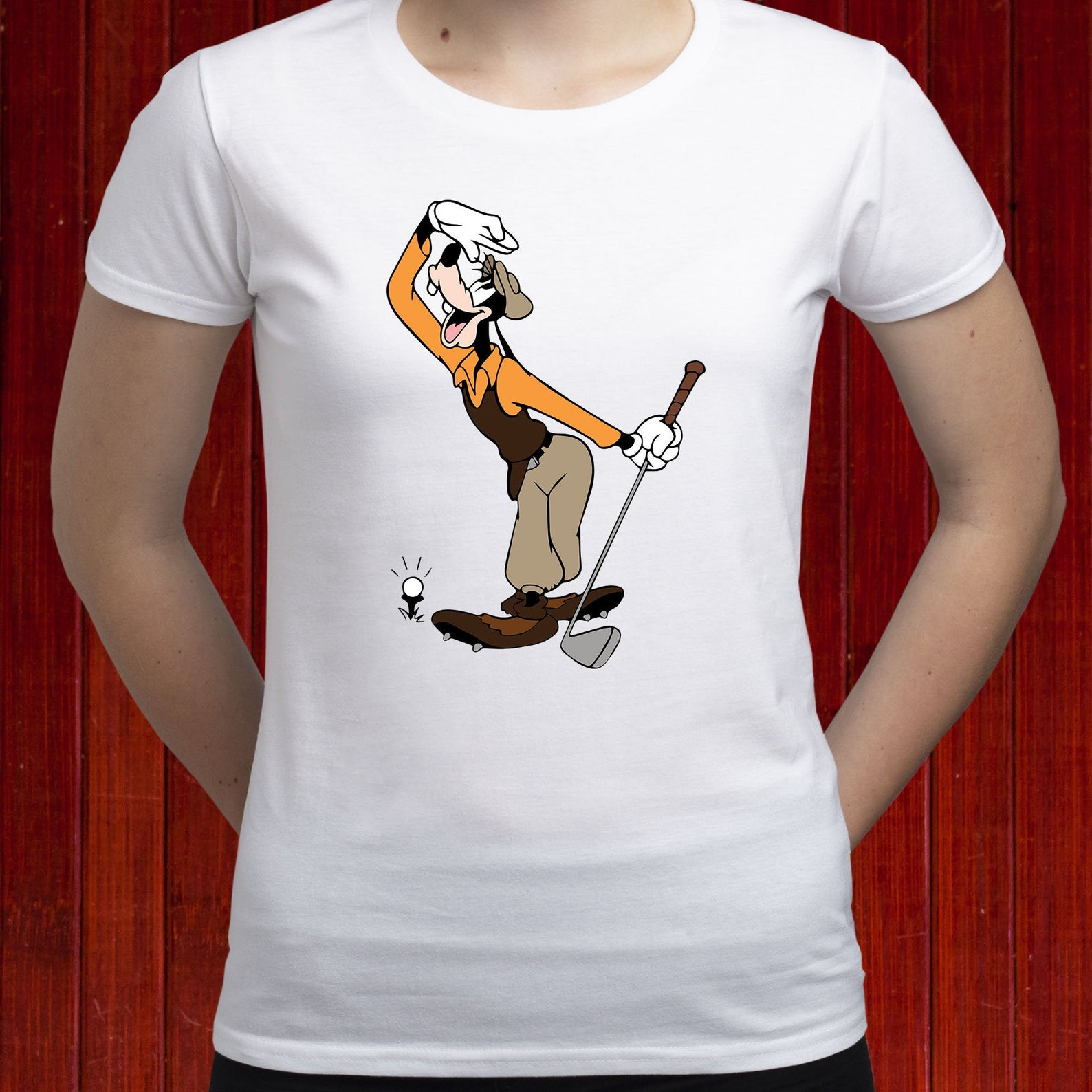 Goofy Golfing tee/ Disney Goofy shirt/ Golf tshirt/ Golfer Etsy