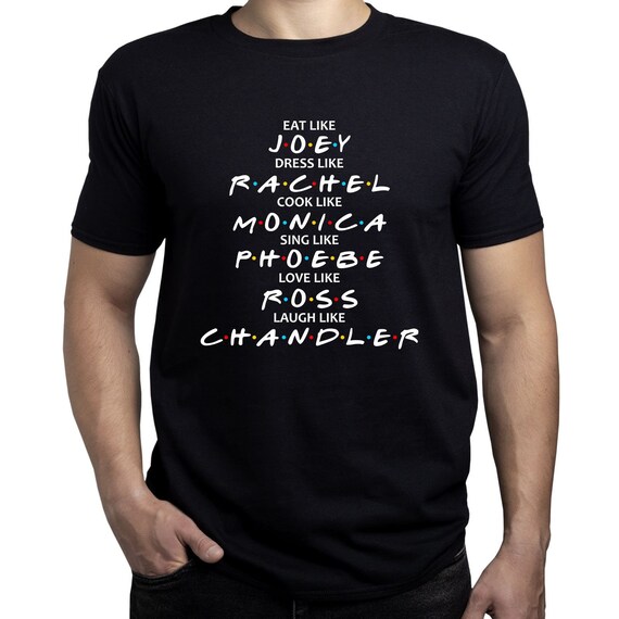 Eat Like Joey Shirt/ Friends Tv 