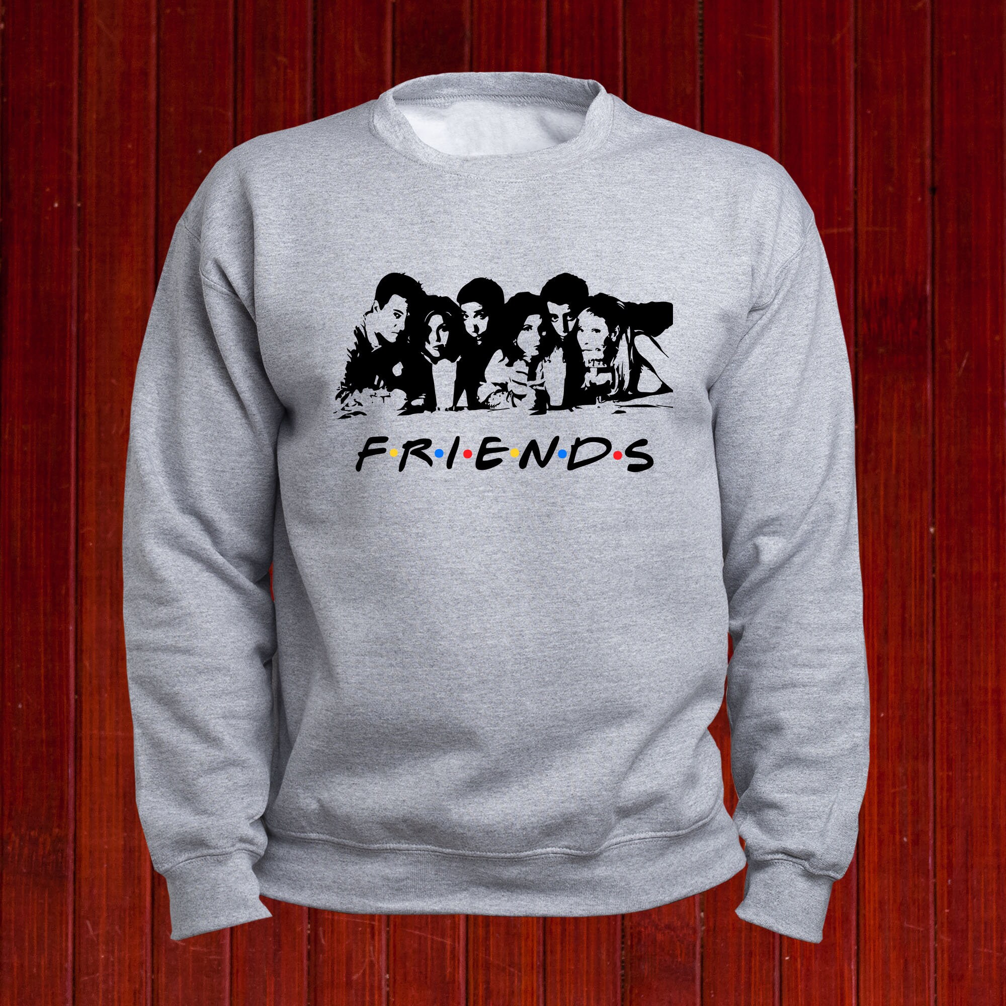 Friends Tv Series Sweatshirt Friends TV Show Characters Sweater