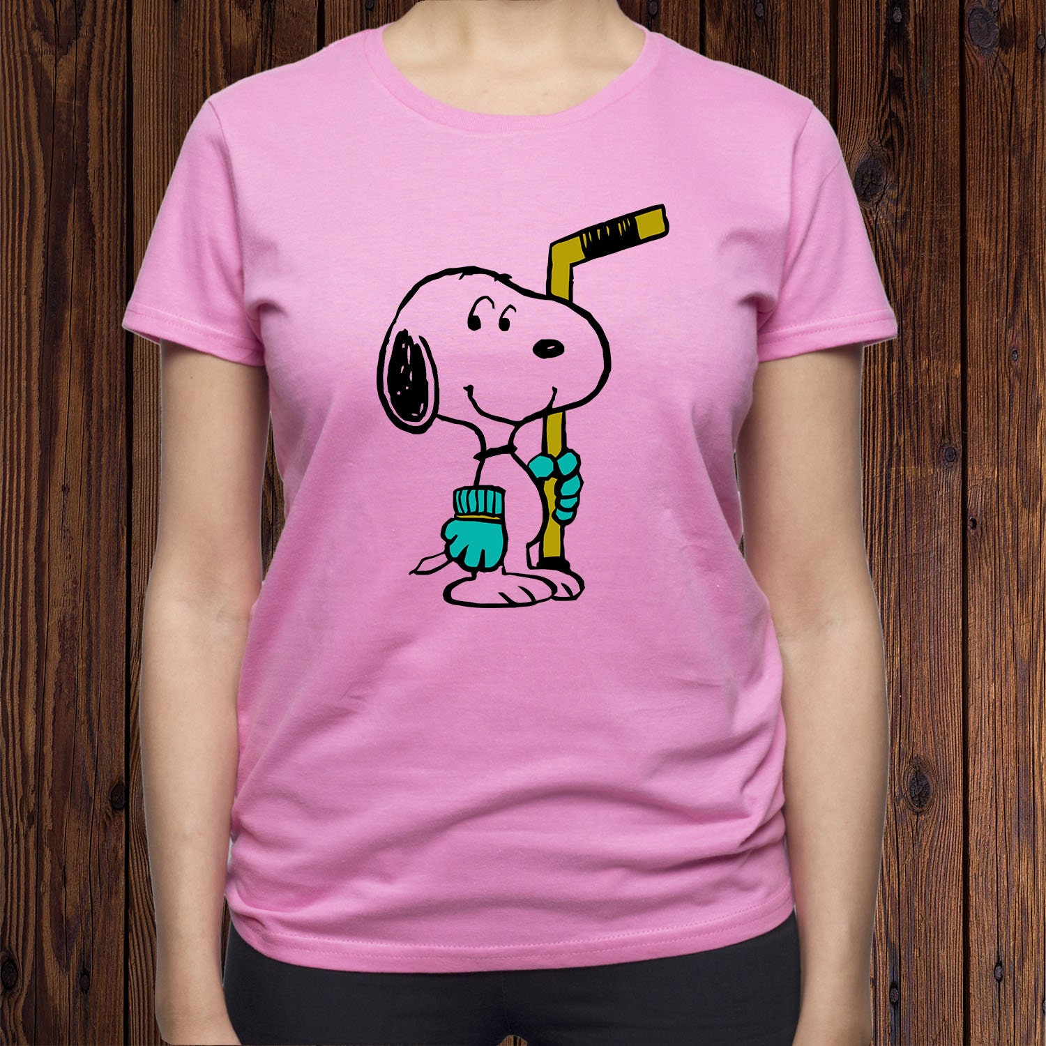 Snoopy hockey hotsell shirt