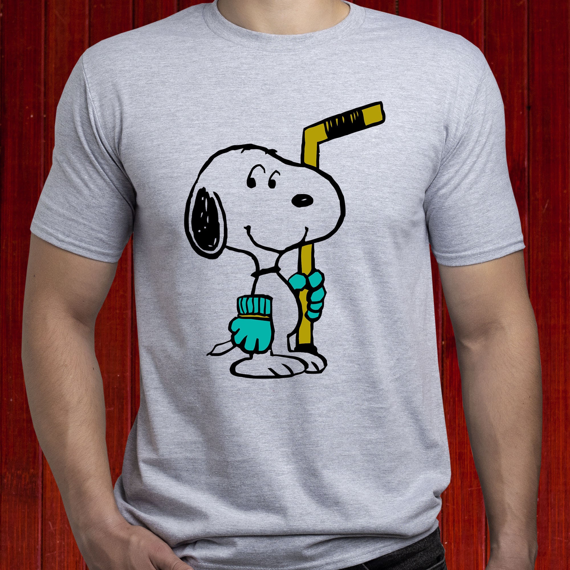snoopy zamboni shirt