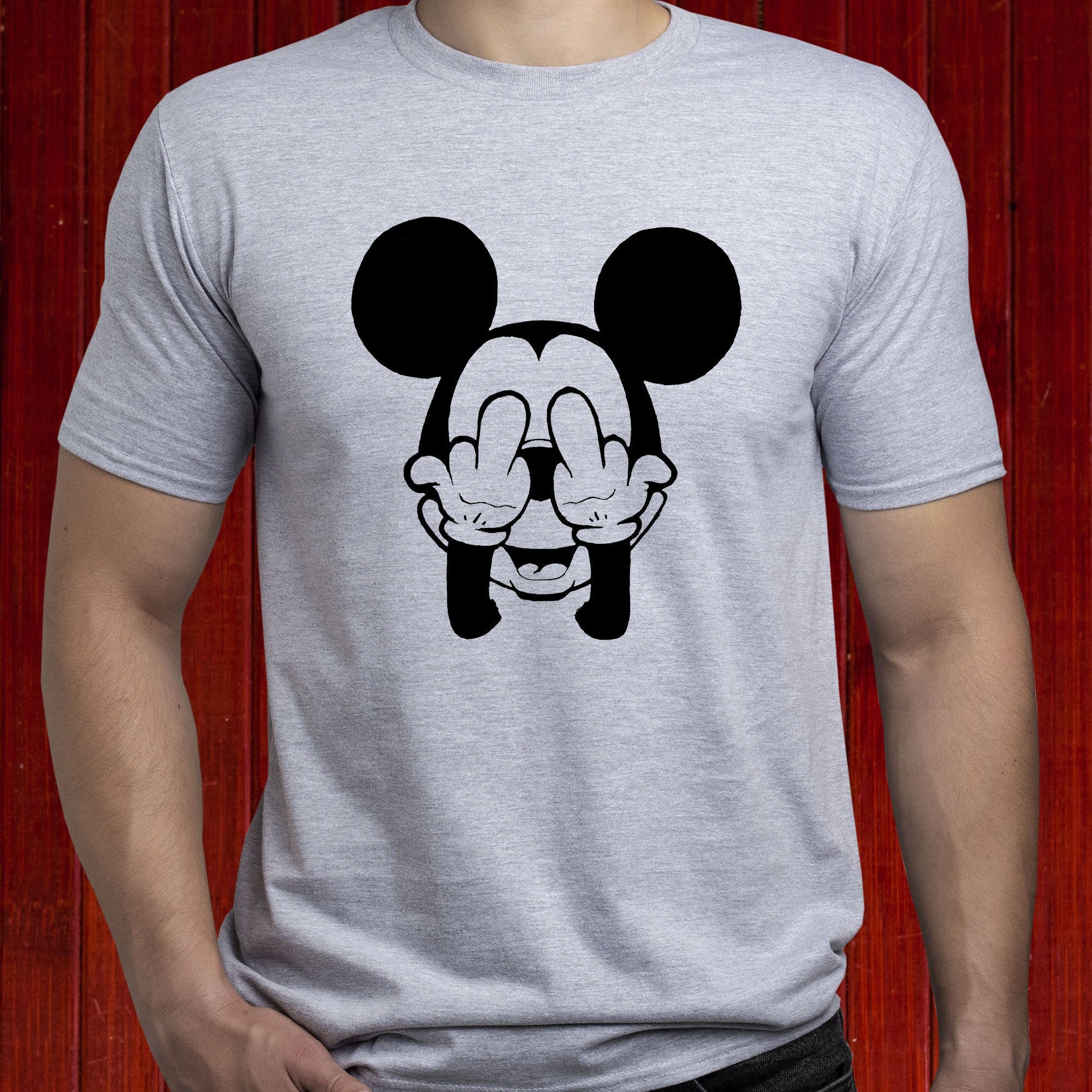 Mutilar Estar satisfecho básico Playeras mickey - Etsy España