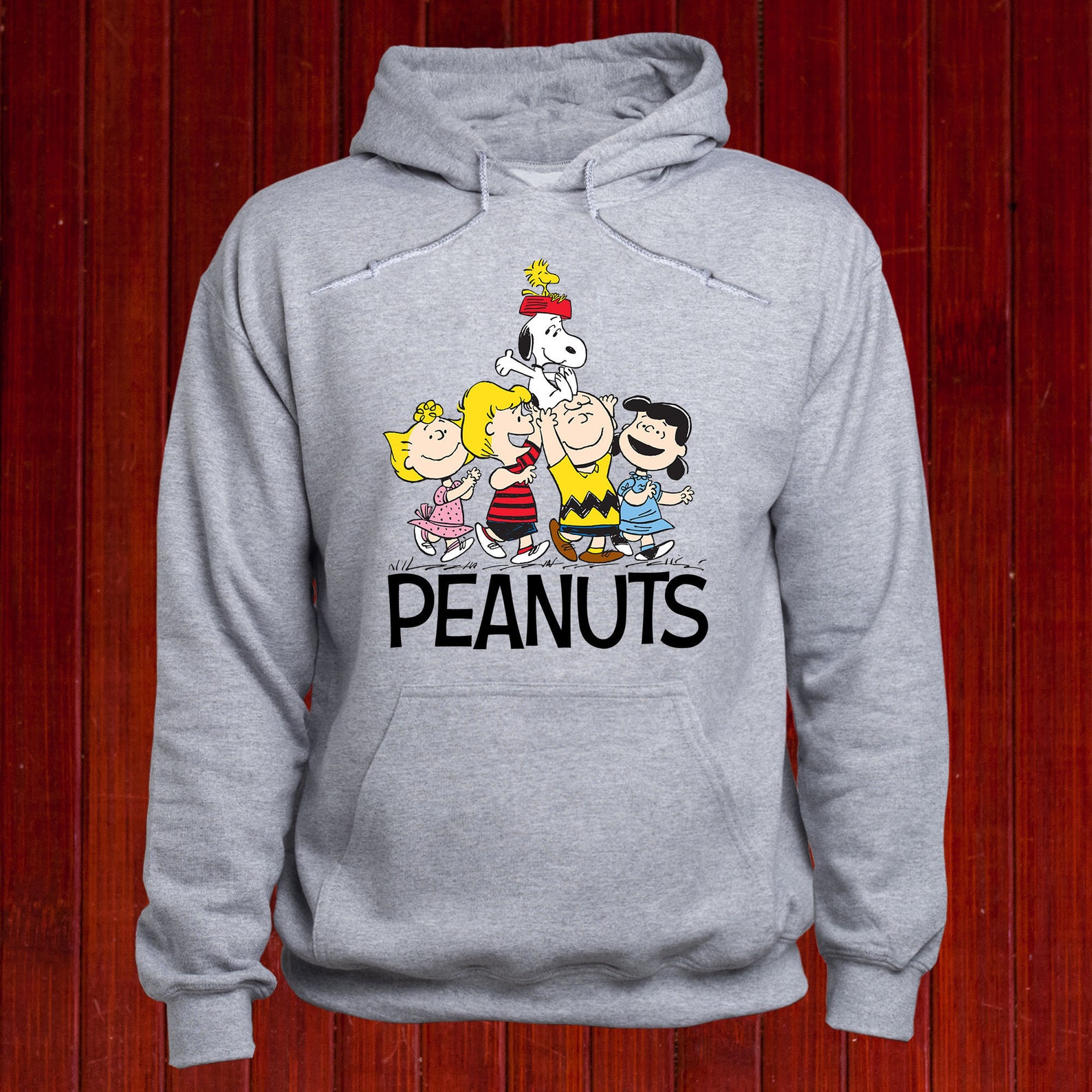 Peanuts Sweatshirt/ Peanuts Characters Hoodie/ Snoopy Jumper/ Etsy