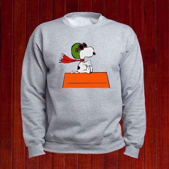 snoopy pilot shirt