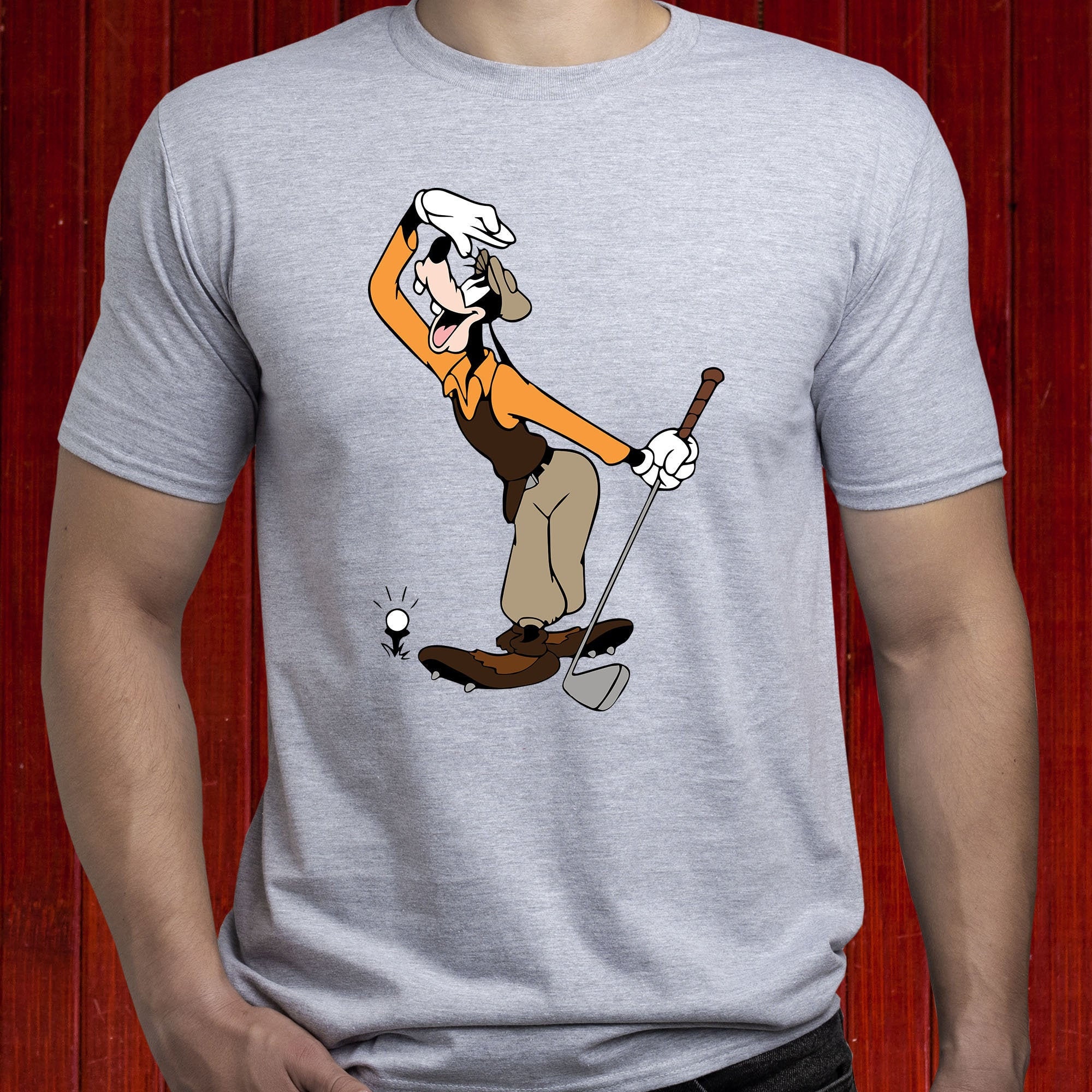 Camiseta Goofy Golfing / camiseta Disney Goofy / Camiseta de Etsy