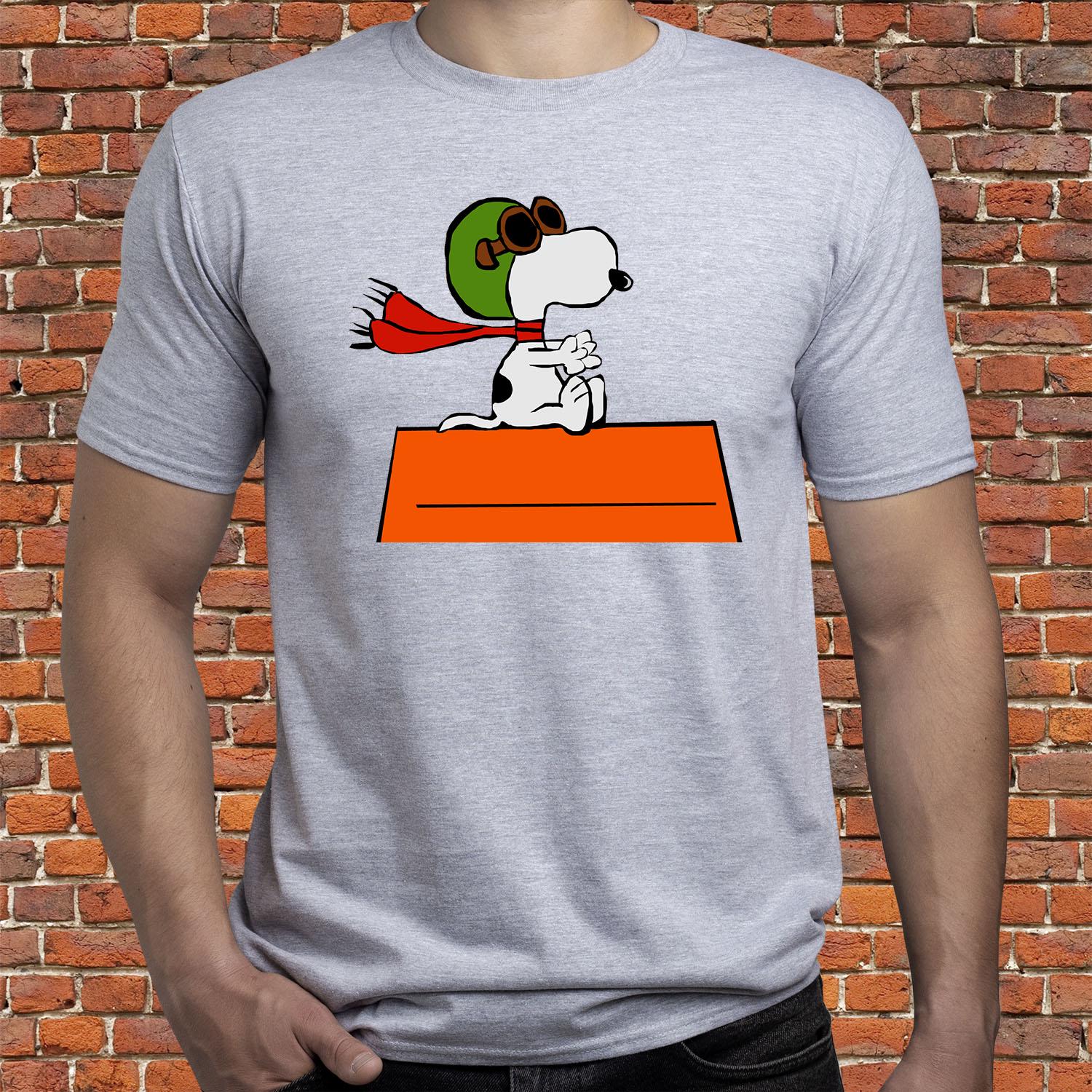 T-shirt Donna Peanuts Snoopy Pilota Target | Logoshirt® Maglietta In Cotone Stampata Licenza Ufficiale - 6