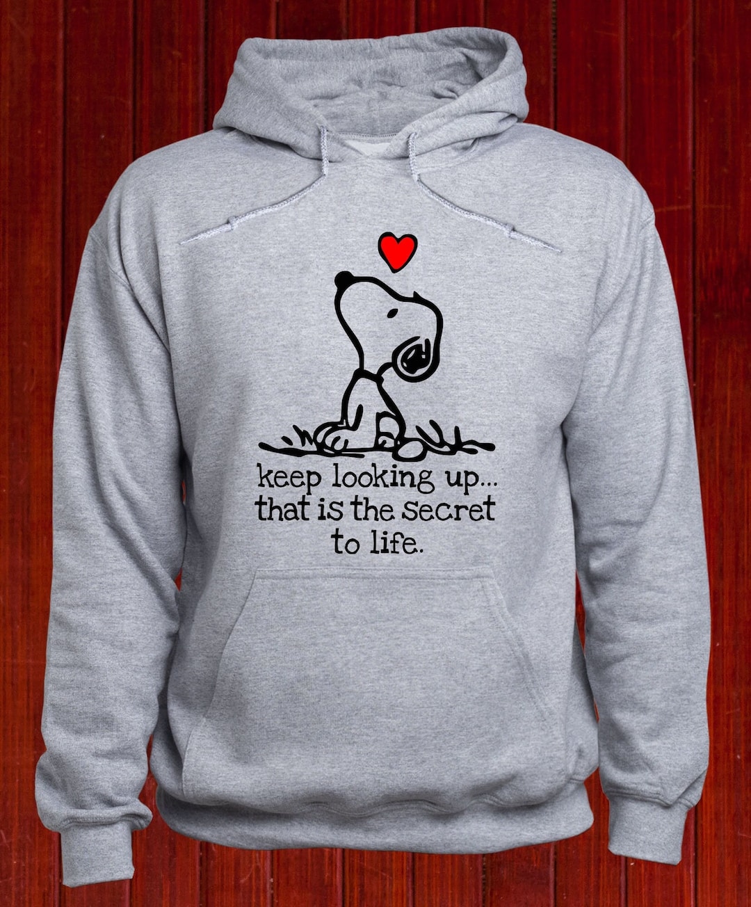Snoopy Sweatshirt/ Snoopy Love Hoodie/ Snoopy Keep Looking up Sweater/  Peanuts Pullover/ Charlie Brown/ Snoopy Heart/ Jumper/ Hoody/ (T33)