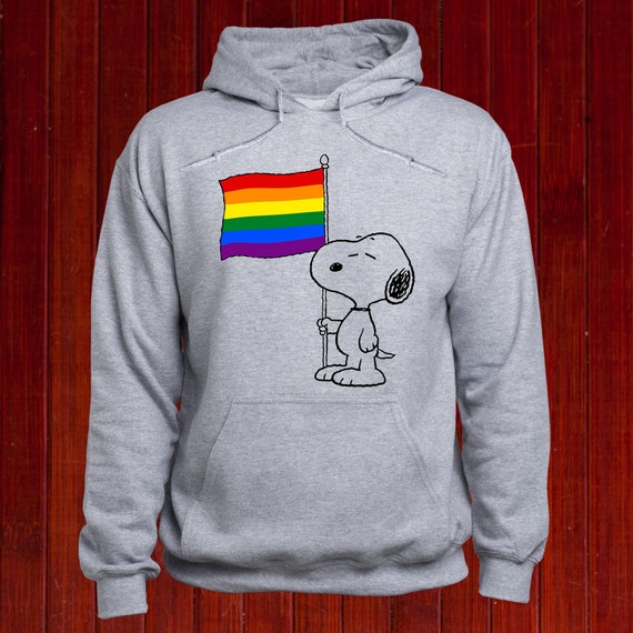 Snoopy rainbow sweater hot sale
