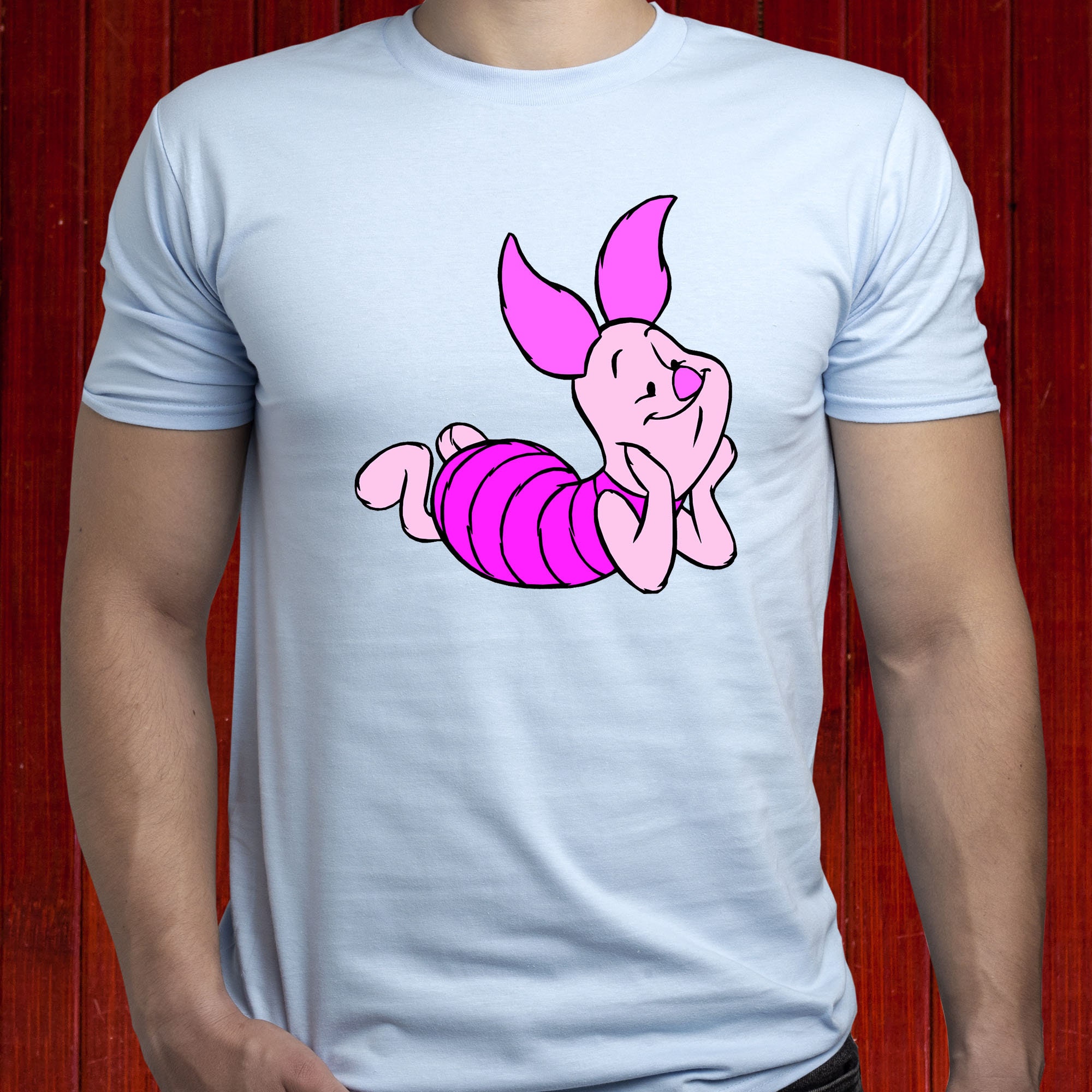 ピグレットシャツ/くまのプーさんTシャツ/ディズニーピグレットTシャツ