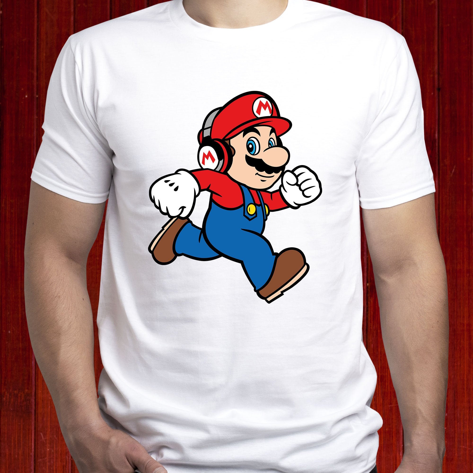 Discover Camiseta Súper Mario Lindo Diverido para Hombre Mujer