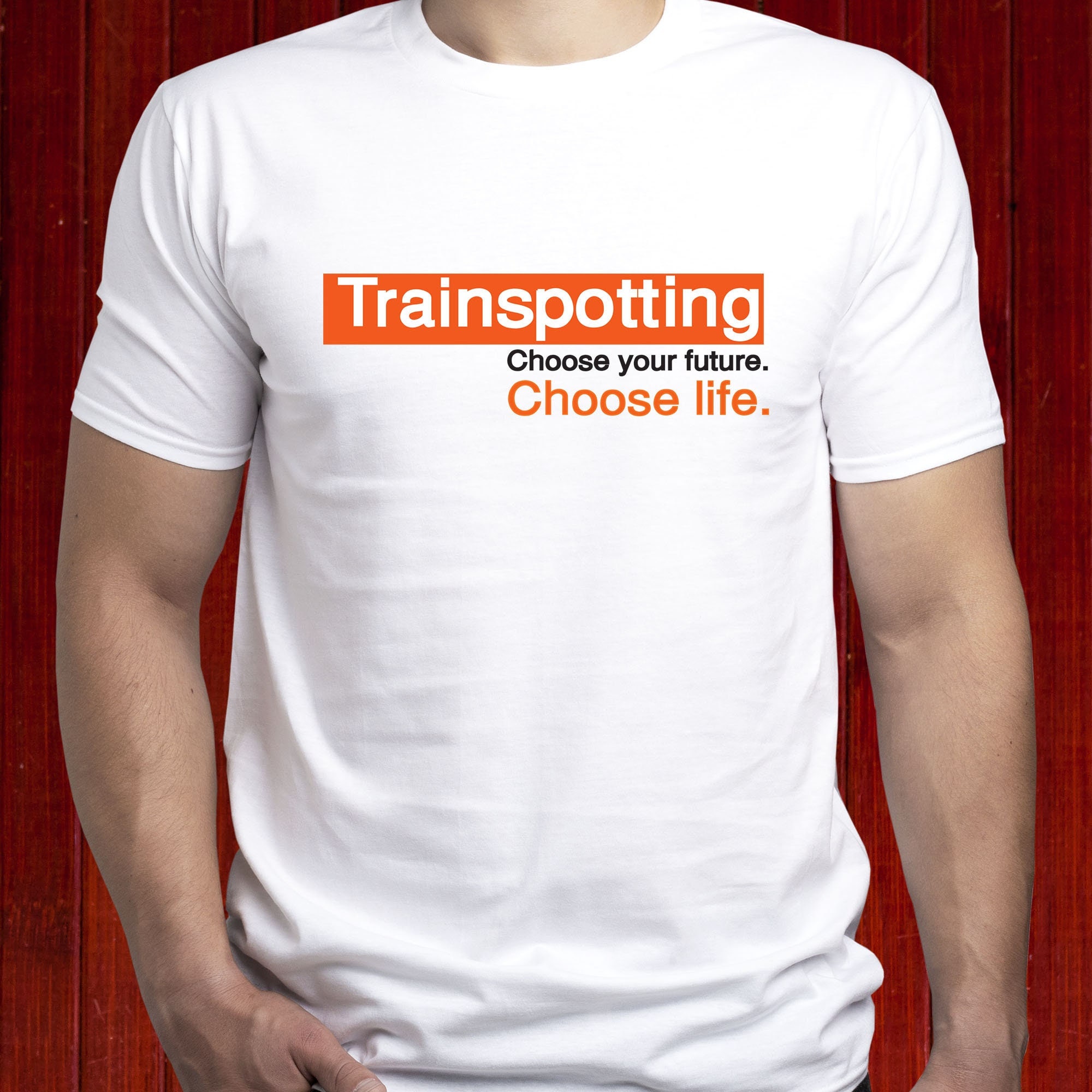 Choose life choose future. Choose Life Trainspotting футболка. Trainspotting t Shirt.