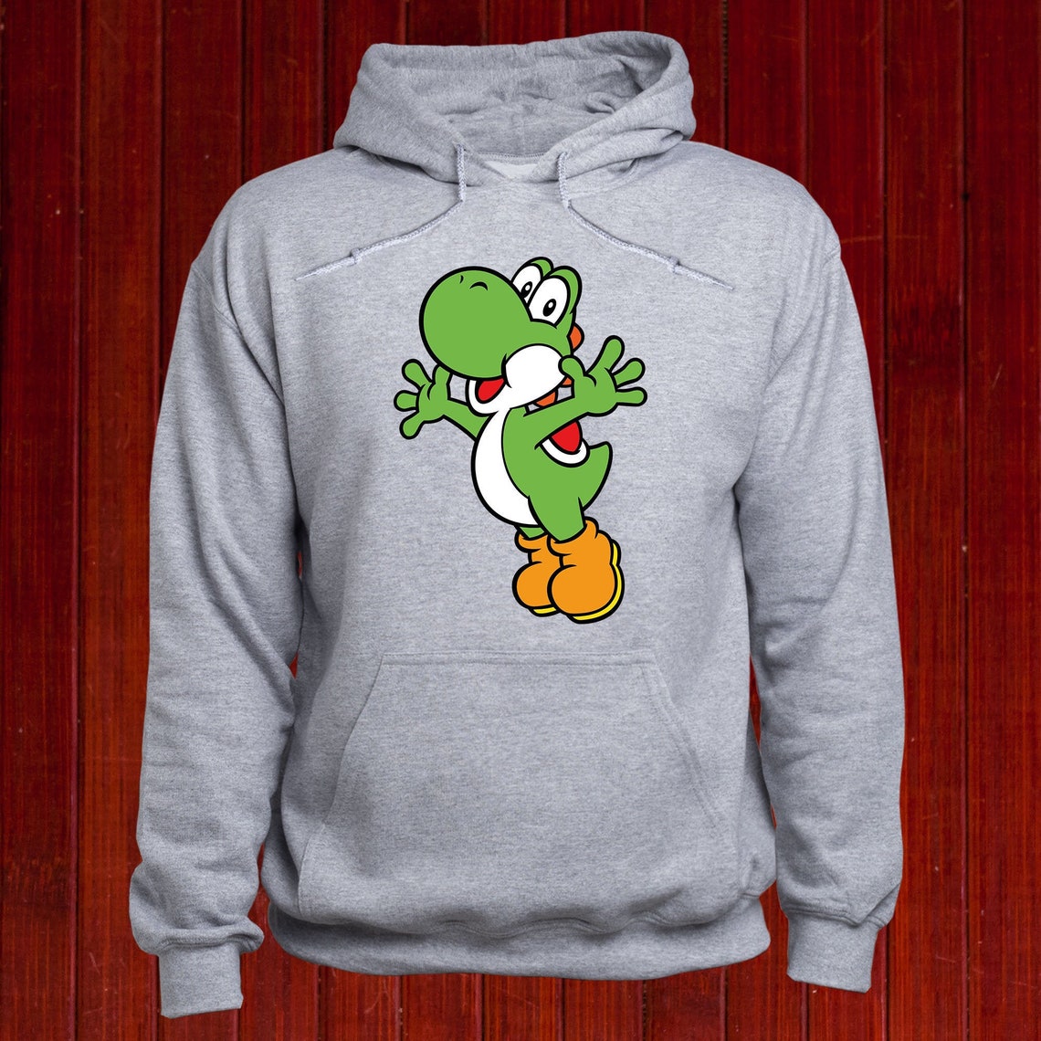 Yoshi Sweatshirt/ Super Mario Hoodie/ Mario Jumper/ Super Etsy