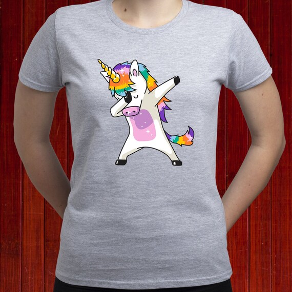 Dabbing Unicorn T-Shirt - Dab Dance Rainbow Unicorn Shirt Dabbing Unicorn T-Shirt - Dab Dance Rainbow Unicorn Shirt