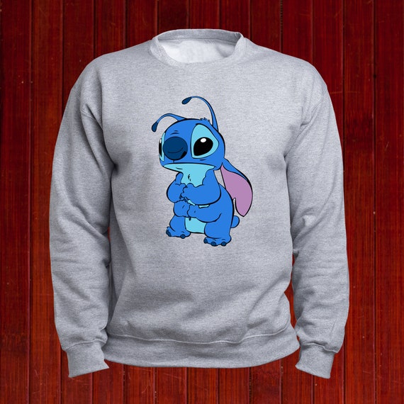 Pull stitch/ Pull Lilo and Stitch/ Sweat-shirt Disney Stitch/ Sweat à  capuche Cute Stitch/ Pull Sad Stitch/ Sweat à capuche Disney/ Sweat à  capuche Unisex/T48 -  France