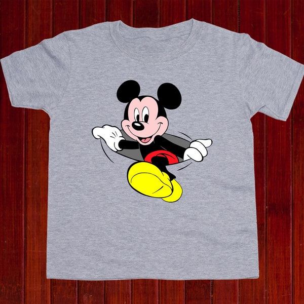 Mickey Mouse Children t-shirt, Disney Mickey Kids t shirt, Toddler Mickey Mouse tshirt, Disney Mouse Kids shirt, Disney Birthday tee (T177)