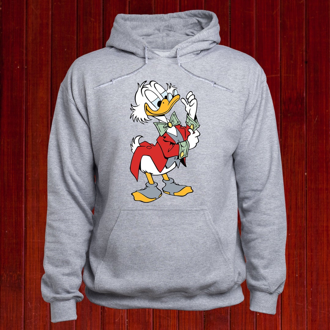 Sudadera con capucha de Scrooge McDuck: jersey unisex de dinero