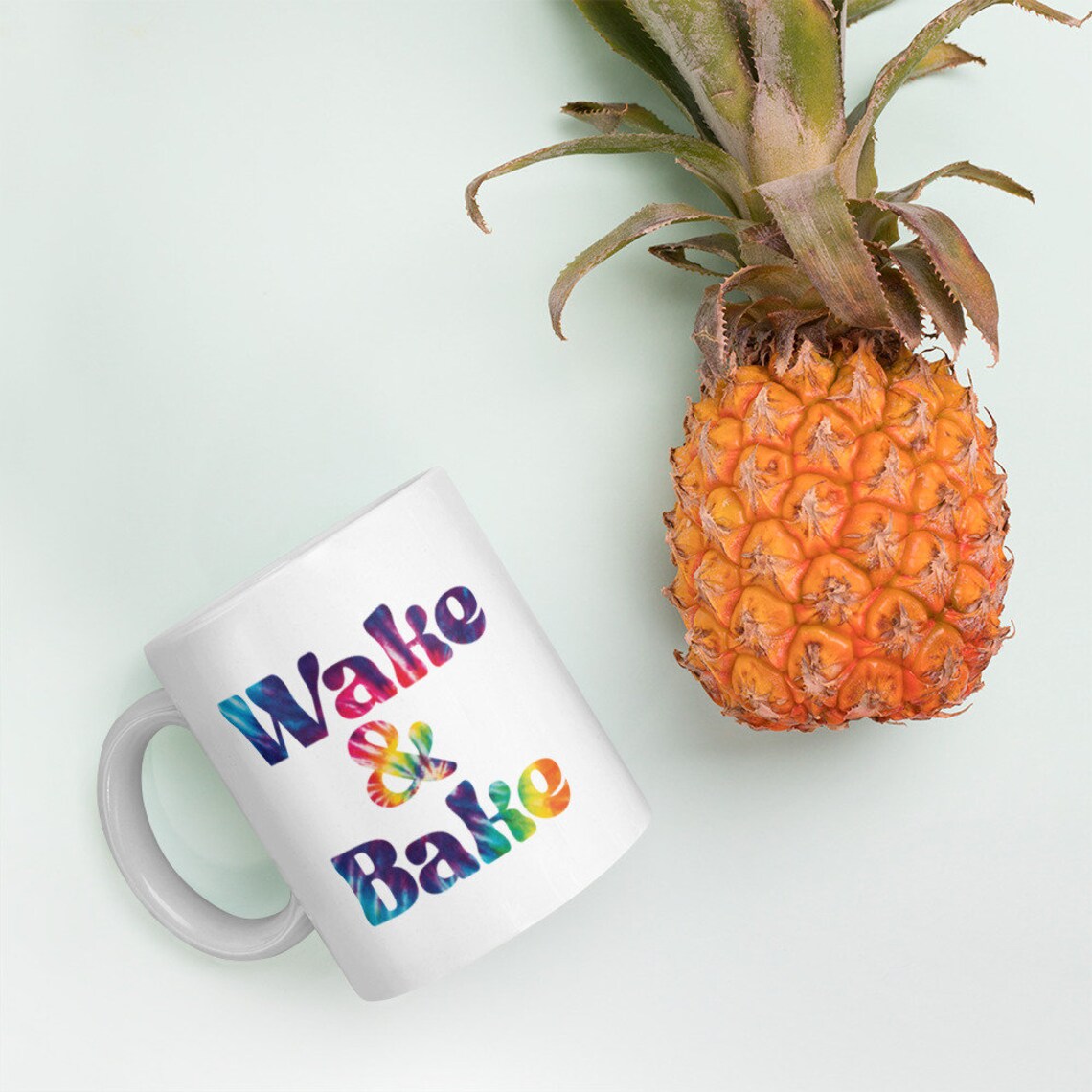 Wake and Bake Mug graphic Mug 420 coffee cup 420 Mug | Etsy