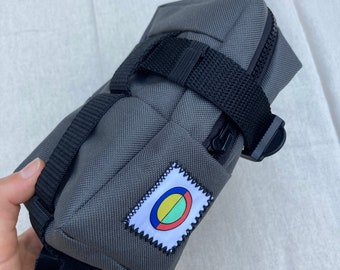 Tail Bag - Bike Bag for Tools, Snacks, Phone and More, Durable Zipper, Water Resistant, Color Options, Handmade in RVA
