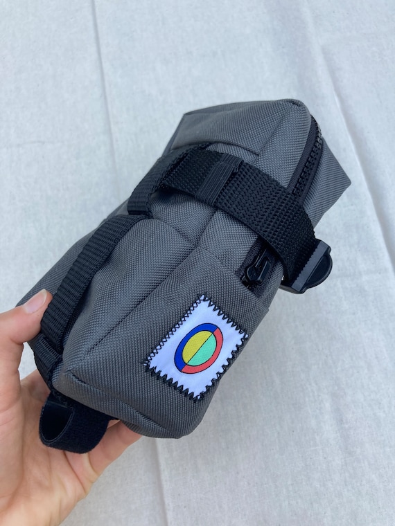 Tail Bag - Bike Bag for Tools, Snacks, Phone and More, Durable Zipper, Water Resistant, Color Options, Handmade in RVA
