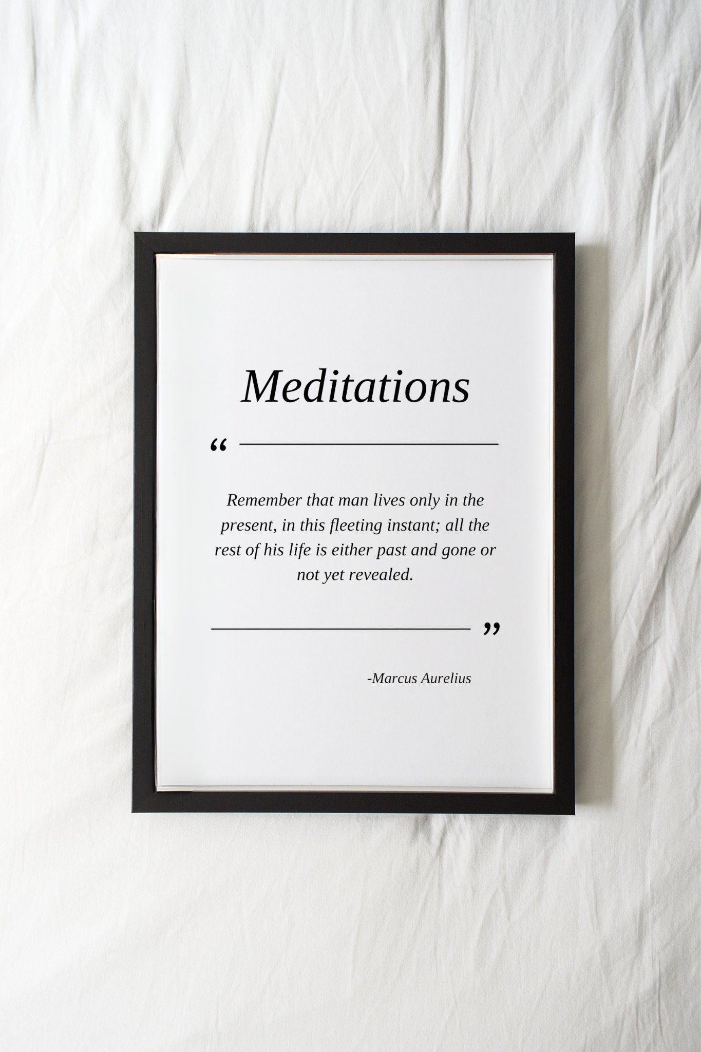 Meditations Printable Poster, Marcus Aurelius Quote, Stoic Printable ...