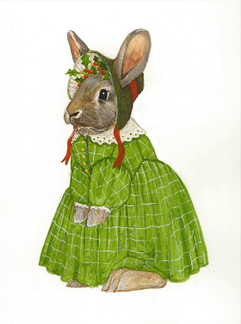 Noel the Christmas Bunny - Etsy