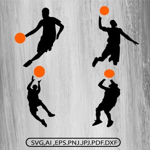 Slam Dunk Basketball Team Svg Basketball Gifts Basketball Dxf Clipart Sublimation Svg Sports Svg Michael Jordan Svg DXF Png Pdf Jpg Ai EPS