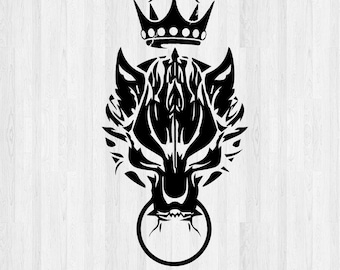 Wolf Concern Svg Wolf Face Svg / Wolves Svg / Howling Wolf Svg / Wolf Head Svg / Clipart / Decal / Dxf / Png / Silhouette / Cut file / vinyl