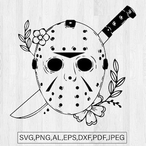 Jason Voorhees Goalie Hockey Mask Embroidered Patch Iron-On/Sew-On Costume Badge Applique for vest jacket bag hat backpack Friday The 13th