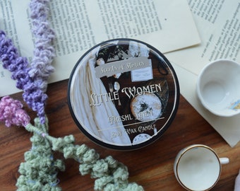 Little Women Inspired Soy Candle