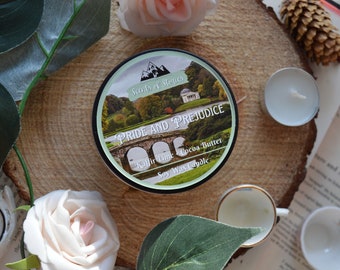 Pride and Prejudice Inspired Soy Candle