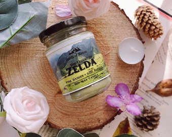 Zelda Inspired Soy Candle