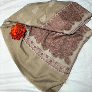 Handmade Kashmiri Shawl - Pakistani Indian Style