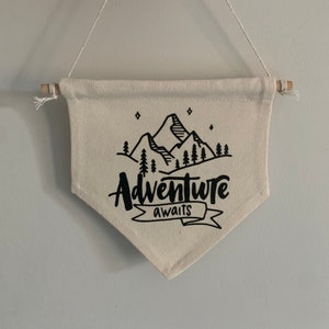 Adventure Awaits Wall Hanging