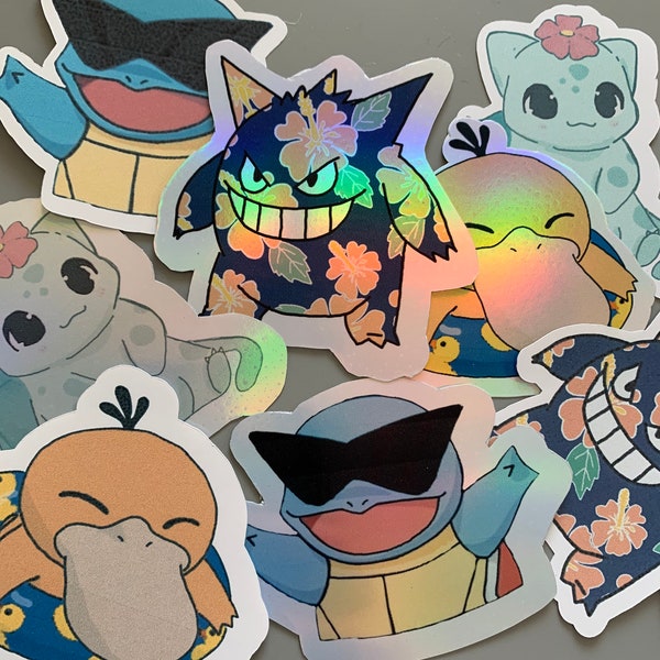 Pokemon stickers