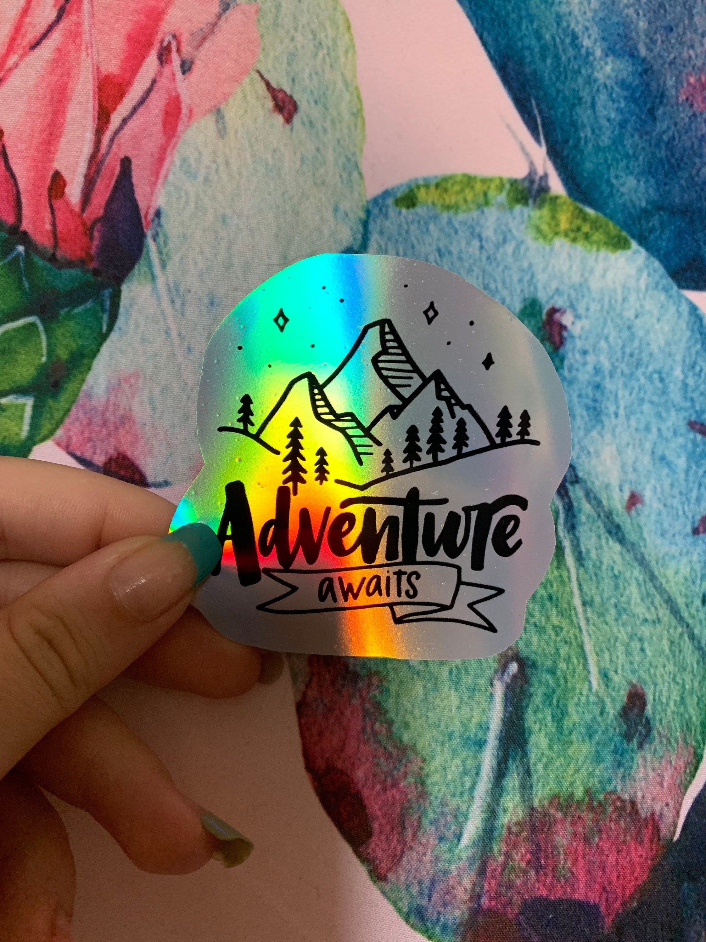 Adventure Awaits Sticker - Etsy