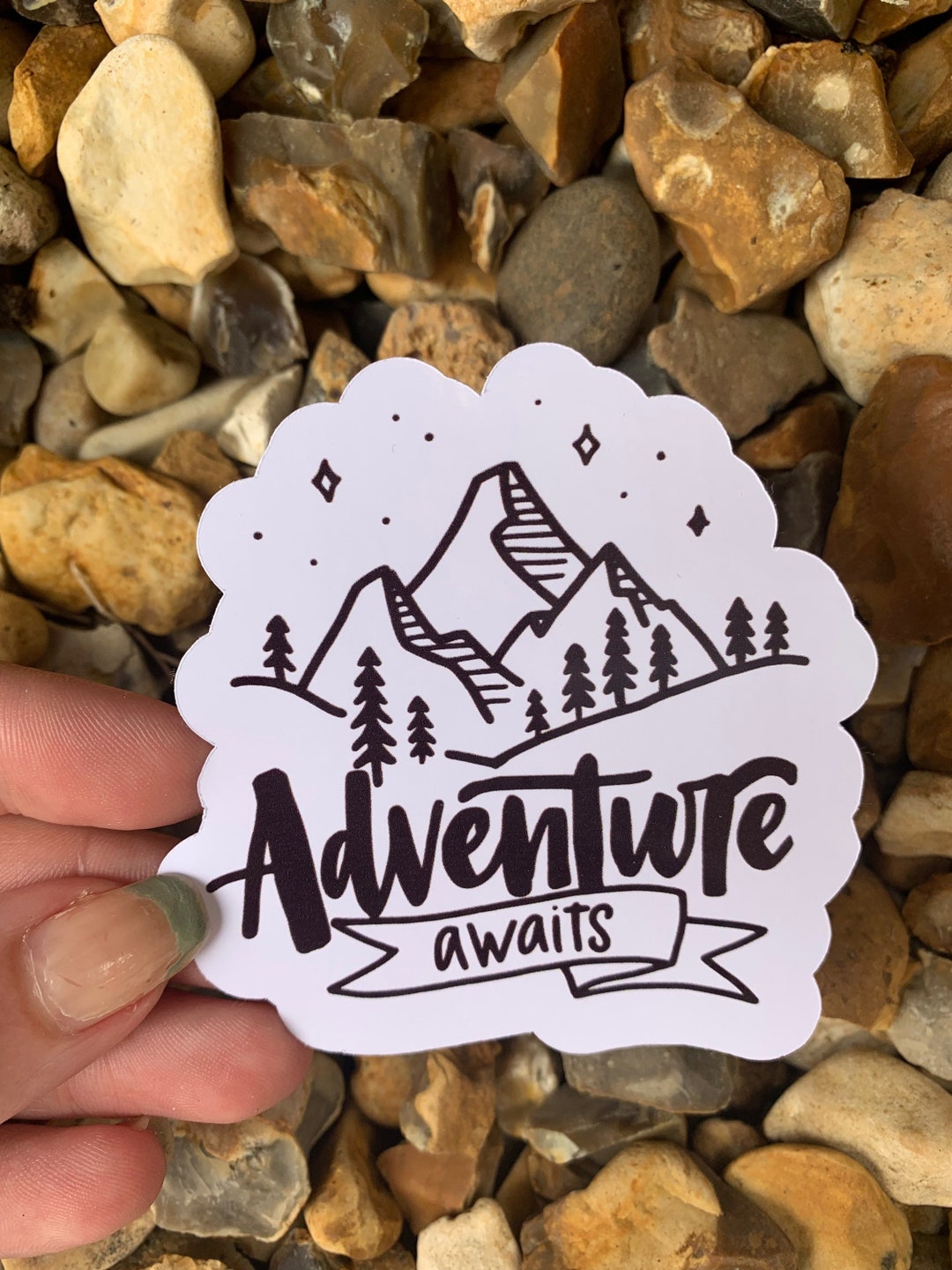 Adventure Awaits Sticker - Etsy