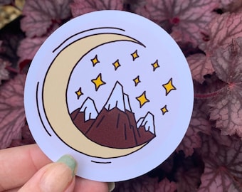 hemelse berg Sticker