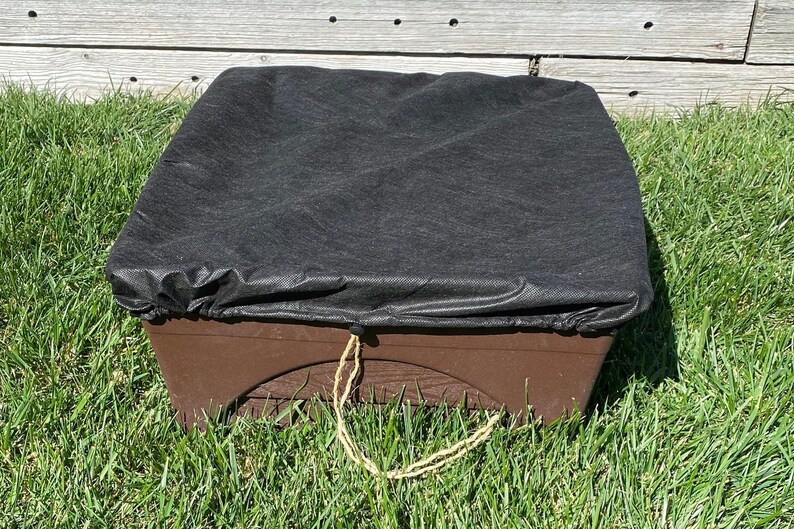Mulch Cover Replacement, Fits 20 X 24 Inch Raised Garden Grow Box Etsy