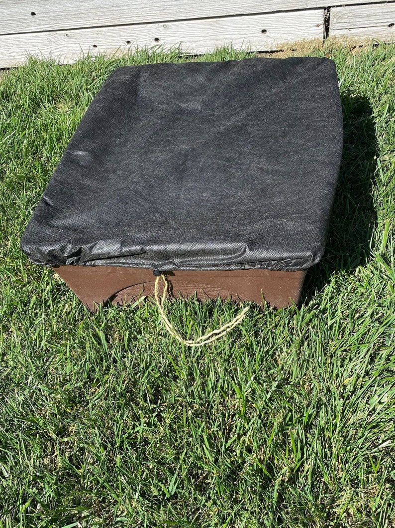 Mulch Cover Replacement, Fits 20 X 24 Inch Raised Garden Grow Box Etsy