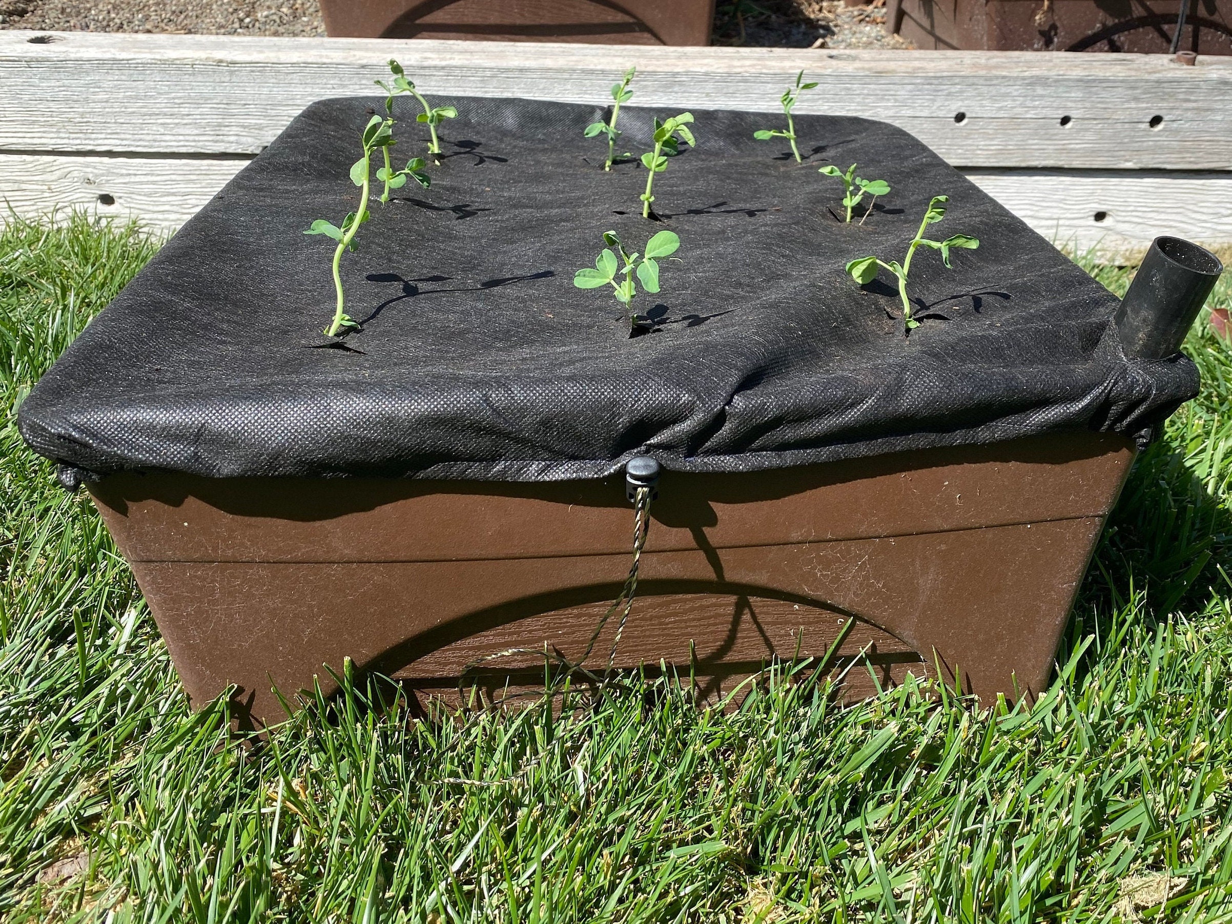 Mulch Cover Replacement, Fits 20 X 24 Inch Raised Garden Grow Box Etsy