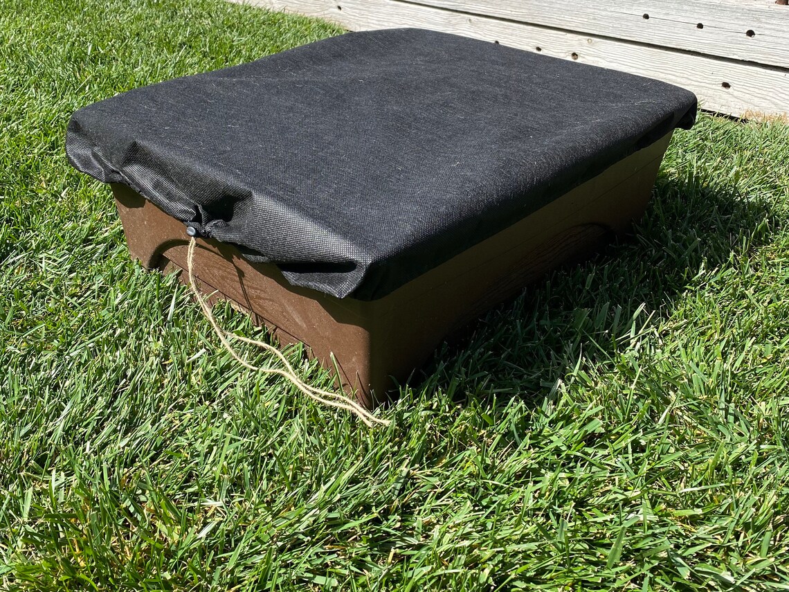 Mulch Cover Replacement, Fits 20 X 24 Inch Raised Garden Grow Box Etsy