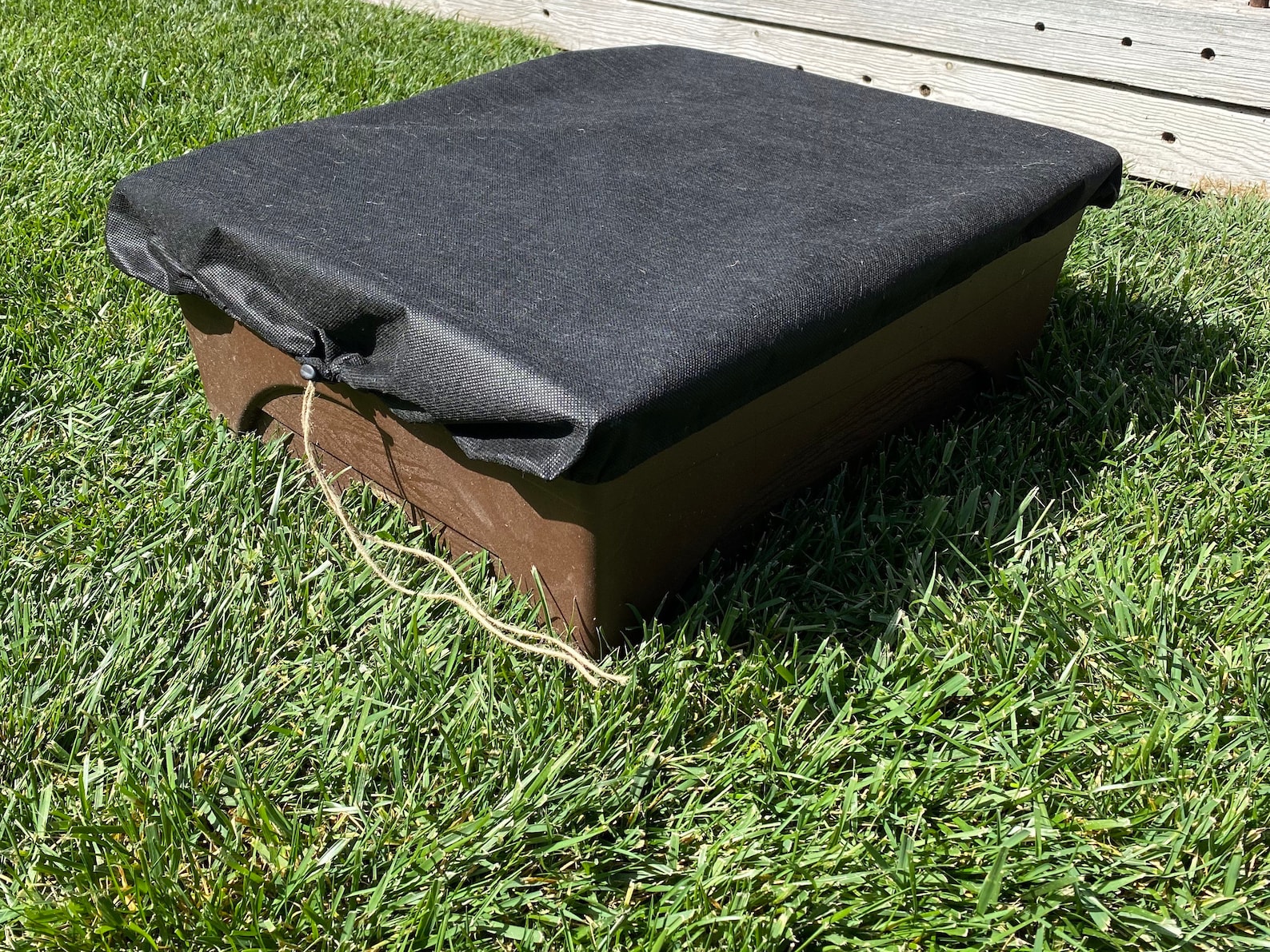 Mulch Cover Replacement, Fits 20 X 24 Inch Raised Garden Grow Box Etsy